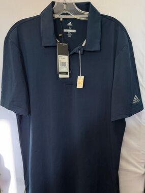 adidas Navy Performance Golf Polo